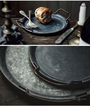 Load image into Gallery viewer, vintage industrial iron bread tray