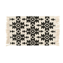 Load image into Gallery viewer, woven cotton bedside kilim